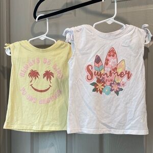 Summer themed sleeveless Graphic Tees